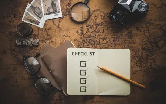 Check List de Viaje akampando.com
