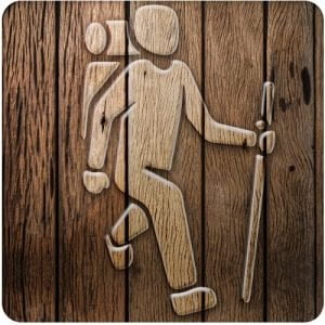 Senderismo akampando