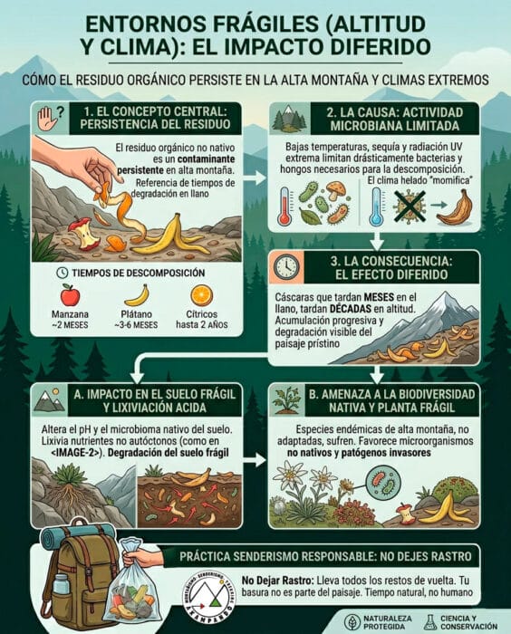 Entornos frágiles (Altitud y Clima): El impacto diferido